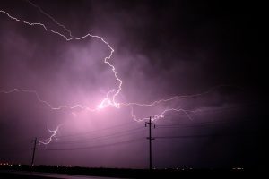 Lightening strikes damage electronics